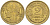 ФРАНЦИЯ 2 ФРАНКА 1938 ТИП MORLON KM 886, LE FRANC 268.11 алюминиевая бронза 3855-122