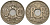 Франция 10 сантимов 1922 KM 866a, Le Franc 138.3 медно-никель 4143-915