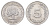 Тунис 5 миллимов 1983 пробковый дуб KM 282 алюминий UNC 4656-753