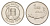 Исландия 1 крона 1991 треска KM 27a сталь плакированная никелем UNC 4633-1257