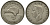 Новая Зеландия 1 флорин 1945 Георг VI (1936-1952), птичка киви KM 10.1 серебро 272-1621