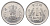 Индия 1 рупия 1997 KM 92.2 нержавеющая сталь UNC 4688-1253