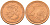Финляндия 2 евроцента 1999  KM 99 сталь плакированная медью  UNC  4160-321