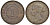Стрейтс-Сетлментс 1 цент 1883 Виктория (1837-1901) KM 9 медь 4127-945