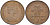Великобритания 2 пенса 1978 Елизавета II (1952-2022) KM 916, Spink 4235 (C1) бронза 77-143
