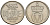 Норвегия 10 эре 1967 пчела, Улаф V (1958-1991) KM 411 медно-никель 4152-454