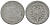 Германия 5 пфеннигов 1875 C, старогербовка KM 3, Jager 3, Weege 5 медно-никель 39-322
