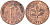 ФРГ 1 пфенниг 1991 G KM 105, J.380 сталь плакированная медью 3955-1152