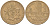Франция 10 франков 1984 тип Матье KM 940, Le Franc 365.23-24 никель латунь 4402-1145