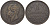 Италия 10 чентезимо 1867 OM, Виктор Эммануил II (1861-1878) KM 11.5 медь 97-1021