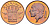 БЕЛЬГИЯ 50 САНТИМОВ 1977 BELGIQUE, БОДУЭН I (1951-1993) KM 148.1 бронза 214-639