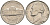 США 5 центов 1964 Джефферсон KM А192 медно-никель 92-1116