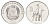 КНДР (Северная Корея) 1/2 чона 2002 Мир животных - Жираф KM 186 алюминий UNC 4662-335
