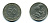 ФРГ 50 ПФЕННИГОВ 1950 J KM 109.1, J. 384 медно-никель 25-1835