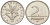 Венгрия 2 форинта 1996 BP KM 693 медно-никель aUNC 4614-139