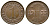 ГЕРМАНИЯ 1 РЕЙХСПФЕННИГ 1933 A KM 37, J. 313 бронза 4380-1232