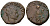 Римская Империя антониниан 268 - 269 Клавдий II Готский, IMP C CLAVDIVS AVG, бюст императора / PROVIDENT AVG, Провиденция, Рим RIC 91 биллон 1073-25-34
