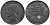 ГРЕЦИЯ 5 ЛЕПТА 1882 А, КОРОЛЬ ГЕОРГ I (1863-1913) KM 54 медь 4525-826