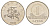 Литва 1 лит 2008 KM 111 медно-никель UNC 4624-716