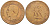 Франция 10 сантимов 1856 A, Наполеон III (1852-1870) KM 771.1, Le Franc 133.32 бронза 221-445