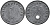 ГЕРМАНИЯ 1 РЕЙХСПФЕННИГ 1943 A KM 97, J.369 цинк 96-756