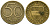 Австрия 50 грошей 1960 KM 2885 алюминиевая бронза 4136-747