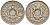 Франция 25 сантимов 1920 KM 867a, Le Franc 171.7 медно-никель 4142-1255