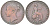 Великобритания 1 фартинг 1841 Виктория (1837-1901) KM 725, Spink 3950 медь 4613-369
