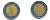 Мексика 1 песо 2005 KM 603 биметалл 176-1245
