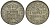 Бавария 3 крейцера 1845 Людвиг I (1825-1848) KM 423, Jaeger 59, AKS 85 серебро UNC 1525-245