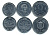 Бангладеш лот из 3 монет 2010-2012 (1, 2, 5 така) UNC M79-17