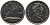 Канада 10 центов 1977 Елизавета II (1952-2022), парусник KM 77.1 никель UNC 218-811