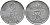 ДАНИЯ 2 ЭРЕ 1970 C; S, ФРЕДЕРИК IX (1947-1972) KM 840.2 цинк 28-1046