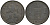 Бельгия 1 франк 1941 Belgique - Belgie, Леопольд III (1934-1947), германская оккупация, Вторая мировая война KM 127 цинк 4161-414