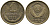 СССР 1 КОПЕЙКА 1991 ММД, БУКВА М KM 126а, Федорин 182 латунь 96-1056