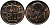 Бельгия 50 сантимов 1977 Belgie, Бодуэн I (1951-1993) KM 149.1 бронза 99-349