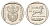 ЮАР 1 ранд 2014 медь плакированная никелем UNC 4627-568