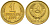 СССР 1 копейка 1987 Федорин 174 латунь UNC 4596-654