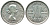 Австралия 3 пенса 1960 m, Елизавета II (1952-2022) KM 57 серебро 71-632
