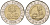 Португалия 100 эскудо 1999 Педру Нуниш (1502-1578), математик KM 645.1 биметалл 261-952