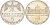 ФРГ 5 марок 1971 G, 100 лет основания Германской Империи KM 128.1, J. 409 серебро PROOF 02-265-55