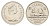 Канада 5 центов 1980 Елизавета II (1952-2022), бобр KM 60.2 никель 4639-512