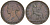 Великобритания 1/2 пенни 1861 Виктория (1837-1901) KM 748.2, Spink 3956 бронза 92-1036