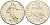 Франция 1/2 франка 1984 сеятель KM 931.1 никель    4169-215