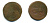 РОССИЯ 1 КОПЕЙКА 1759 медь 61-441