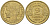 ФРАНЦИЯ 2 ФРАНКА 1939 ТИП MORLON KM 886, LE FRANC 268.12 алюминиевая бронза 3855-145