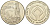 Бельгия жетон 2010 старый город, диаметр 30 мм. медно-никель UNC 88-1025
