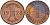 Германия 1 рейхспфенниг 1928 A J 313, KM 37 бронза  PROOF  11-227-16