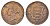 Джерси 1/26 шиллинга 1866 Виктория (1837-1901) KM 4 бронза 4654-1256