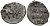 Русское Царство денга 1547-1584 Иван IV Васильевич, Московский  монетный двор, 0,34 ГР ГиК №57 серебро 262-1415
